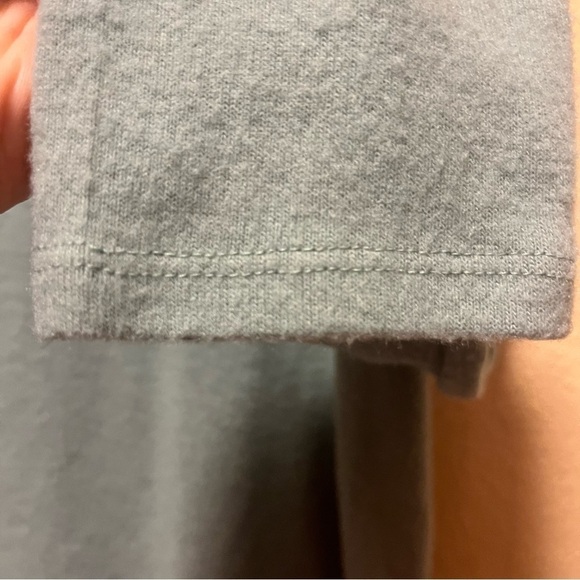 Belle Du Jour Gray Long Sleeve Fuzzy Shirt - Picture 4 of 10